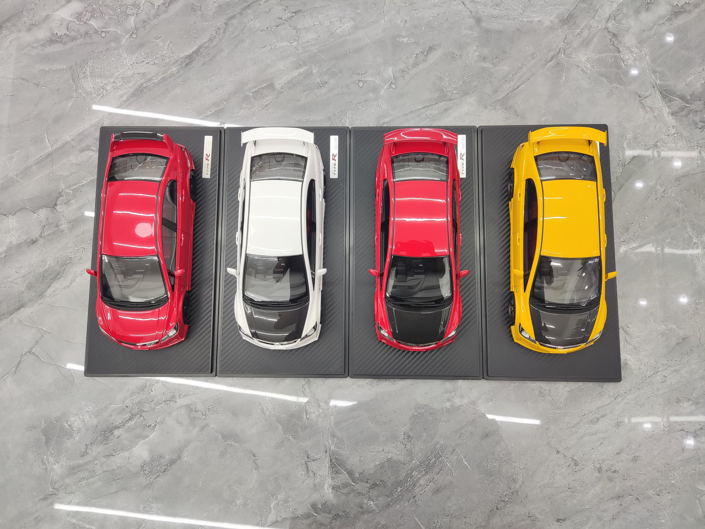 1:18 scale Honda Civic FD2 TYPE R resin model car collection display piece