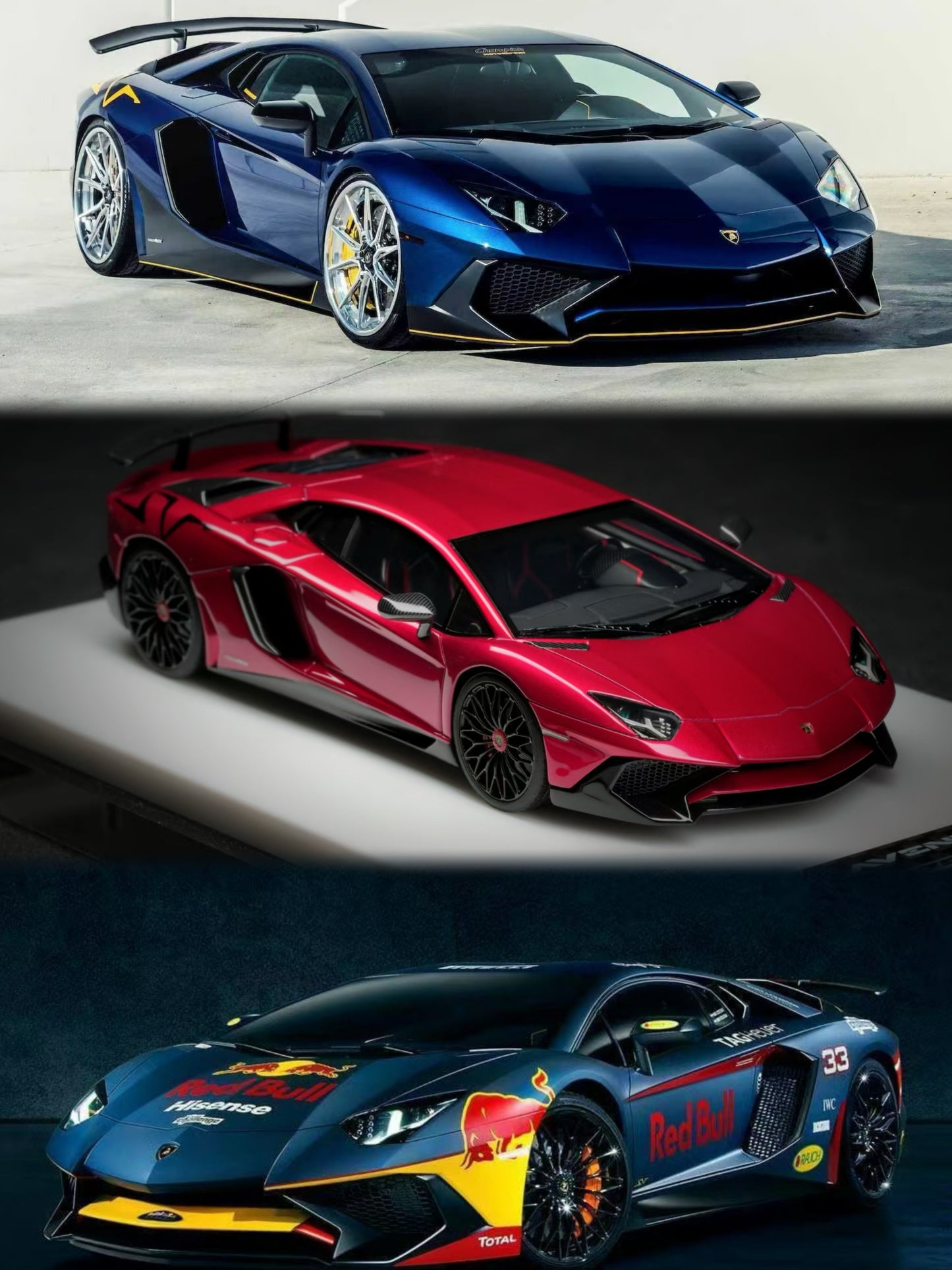 Tardis&INEDITA 1:64 LP750 SV Diecast Model Car Resin Limited edition New product