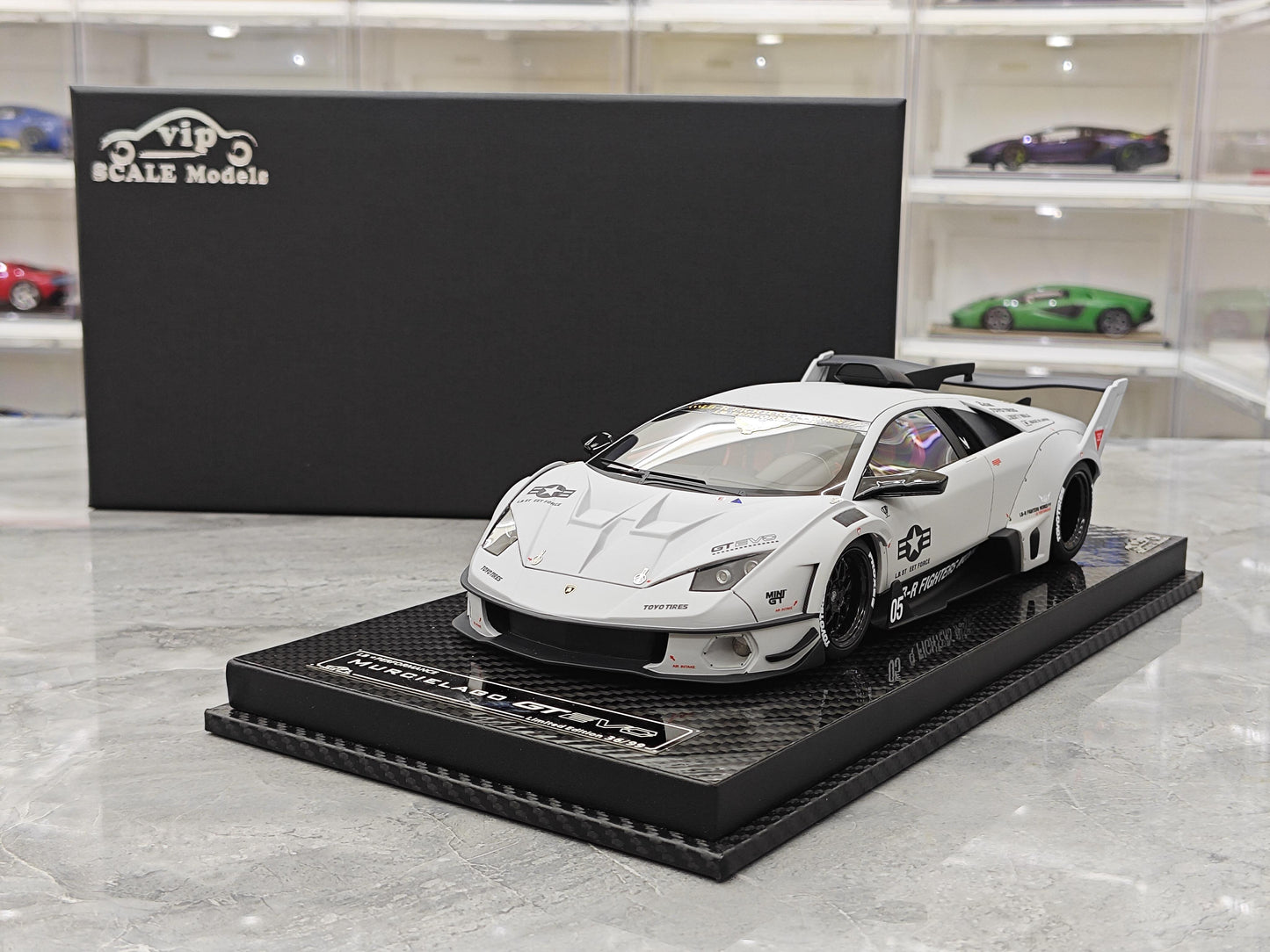 VIP MODEL 1:18 Lamborghini Murcielago GT EVO Diecast Model Car Resin Limited edition New product