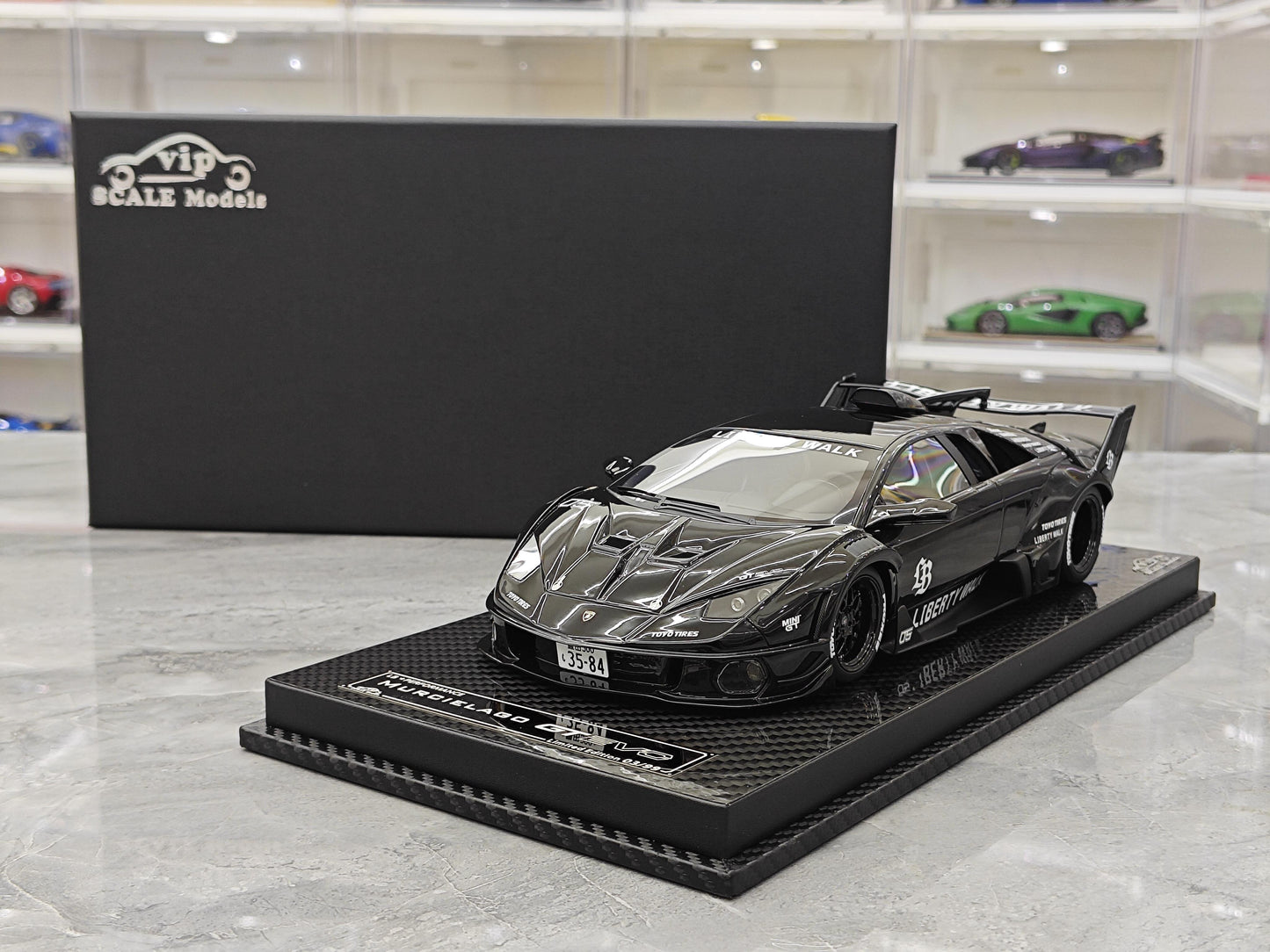 VIP MODEL 1:18 Lamborghini Murcielago GT EVO Diecast Model Car Resin Limited edition New product