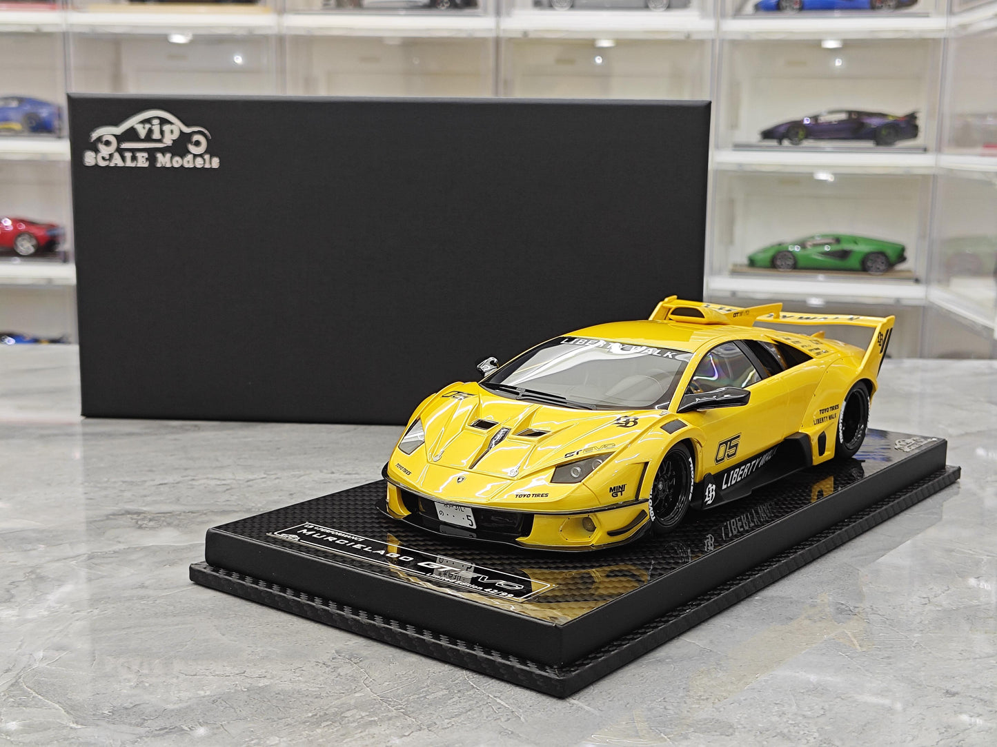 VIP MODEL 1:18 Lamborghini Murcielago GT EVO Diecast Model Car Resin Limited edition New product