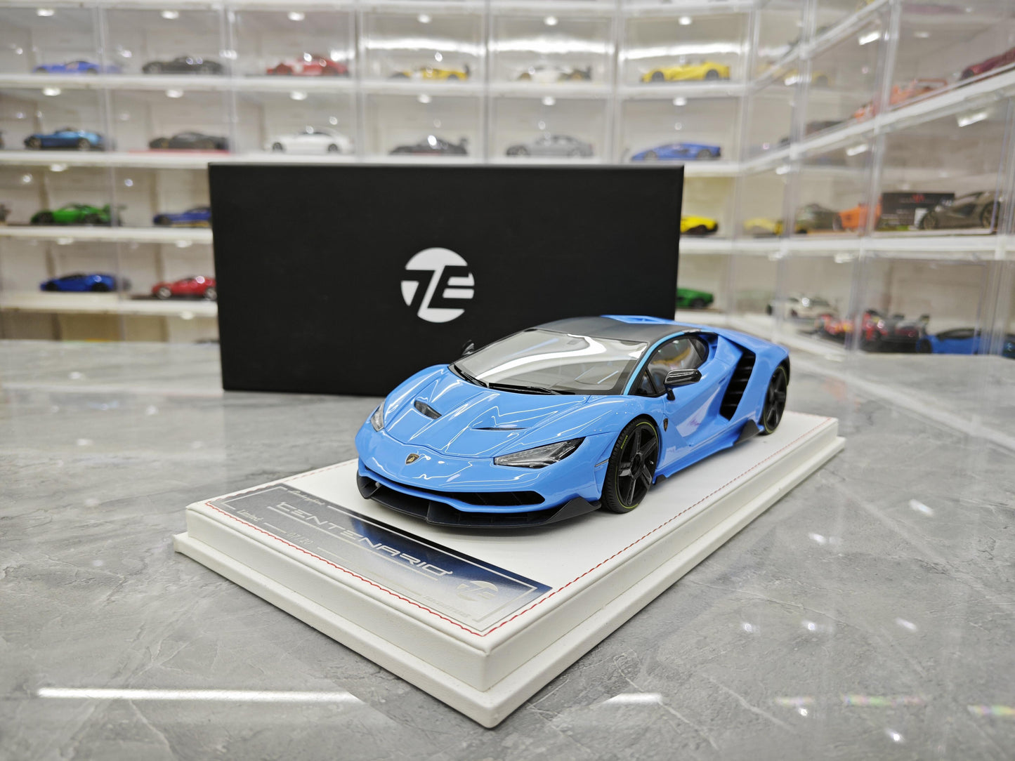 TE Lamborghini LP770-4 Centenario Limited Edition Resin Model Car 1:18 Collection