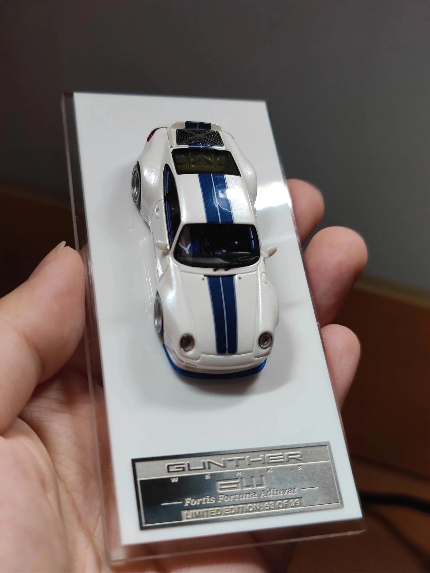 MY64&GW 1:64 Gunther Werks 911 400R Diecast Model Car Resin Limited edition