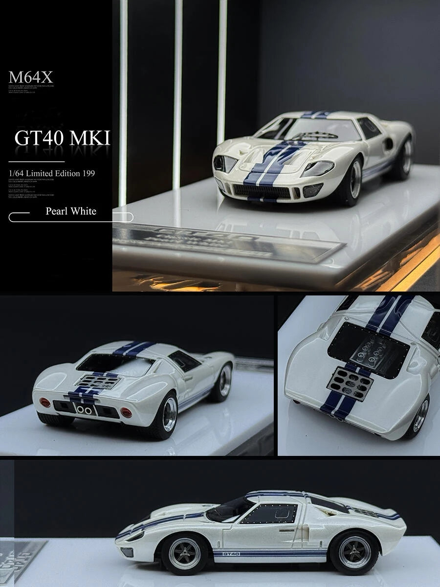 SCM MY64 1:64 GT40 Le Mans winner Diecast Model Car Resin Limited edition