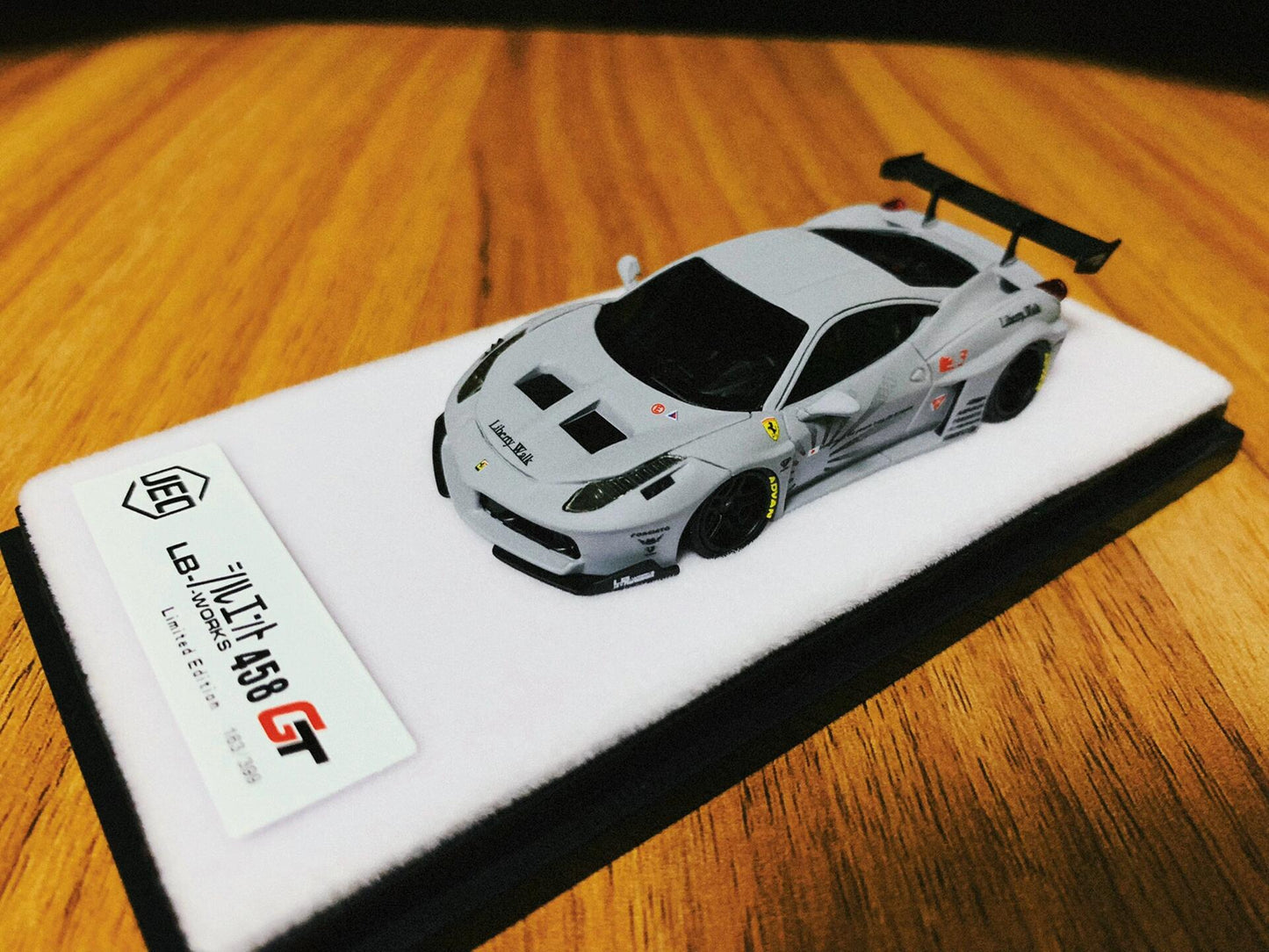 JEC 1:64 458GT Diecast Model Car Resin Limited edition New product