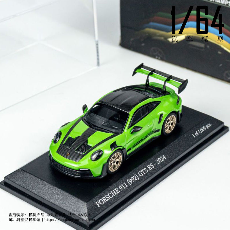 Minichamps 1:64 Porsche 911 PORSCHE 992 GT3 RS alloy car model
