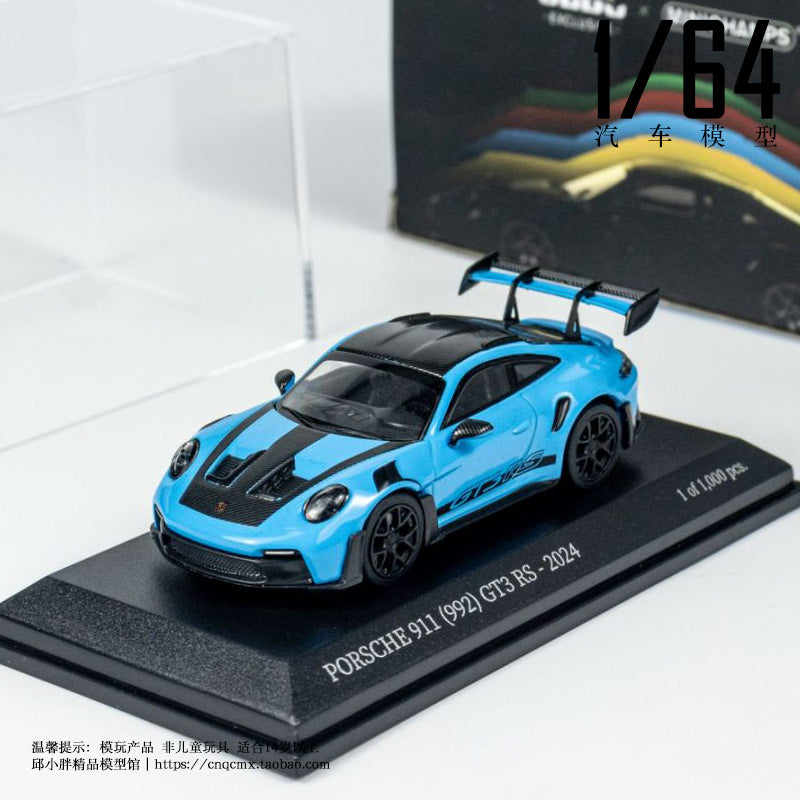 Minichamps 1:64 Porsche 911 PORSCHE 992 GT3 RS alloy car model
