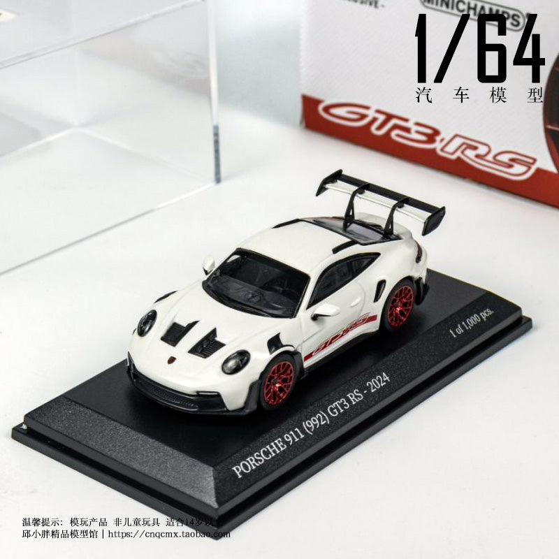 Minichamps 1:64 Porsche 911 PORSCHE 992 GT3 RS alloy car model