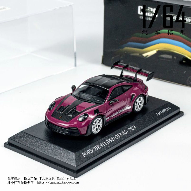 Minichamps 1:64 Porsche 911 PORSCHE 992 GT3 RS alloy car model