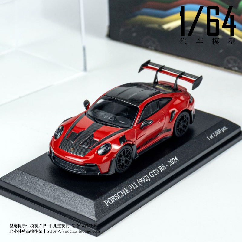 Minichamps 1:64 Porsche 911 PORSCHE 992 GT3 RS alloy car model