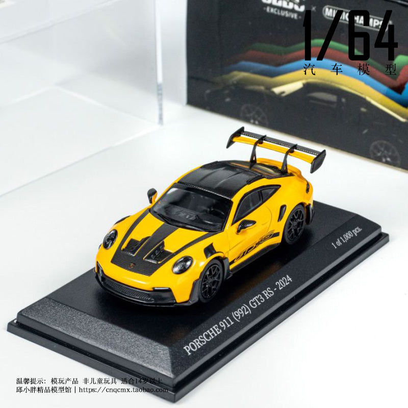 Minichamps 1:64 Porsche 911 PORSCHE 992 GT3 RS alloy car model