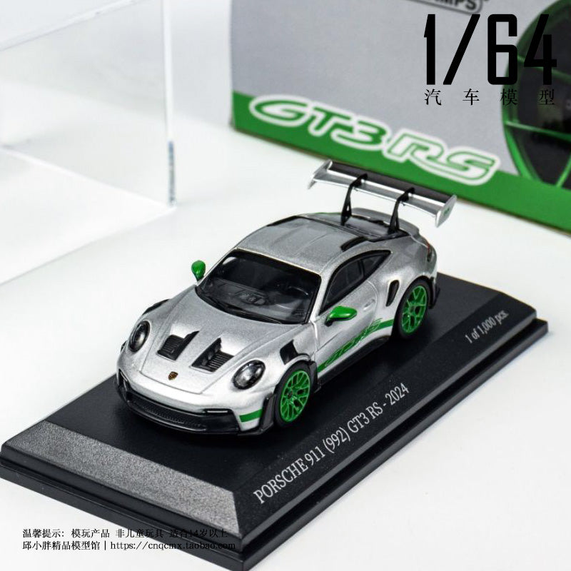 Minichamps 1:64 Porsche 911 PORSCHE 992 GT3 RS alloy car model
