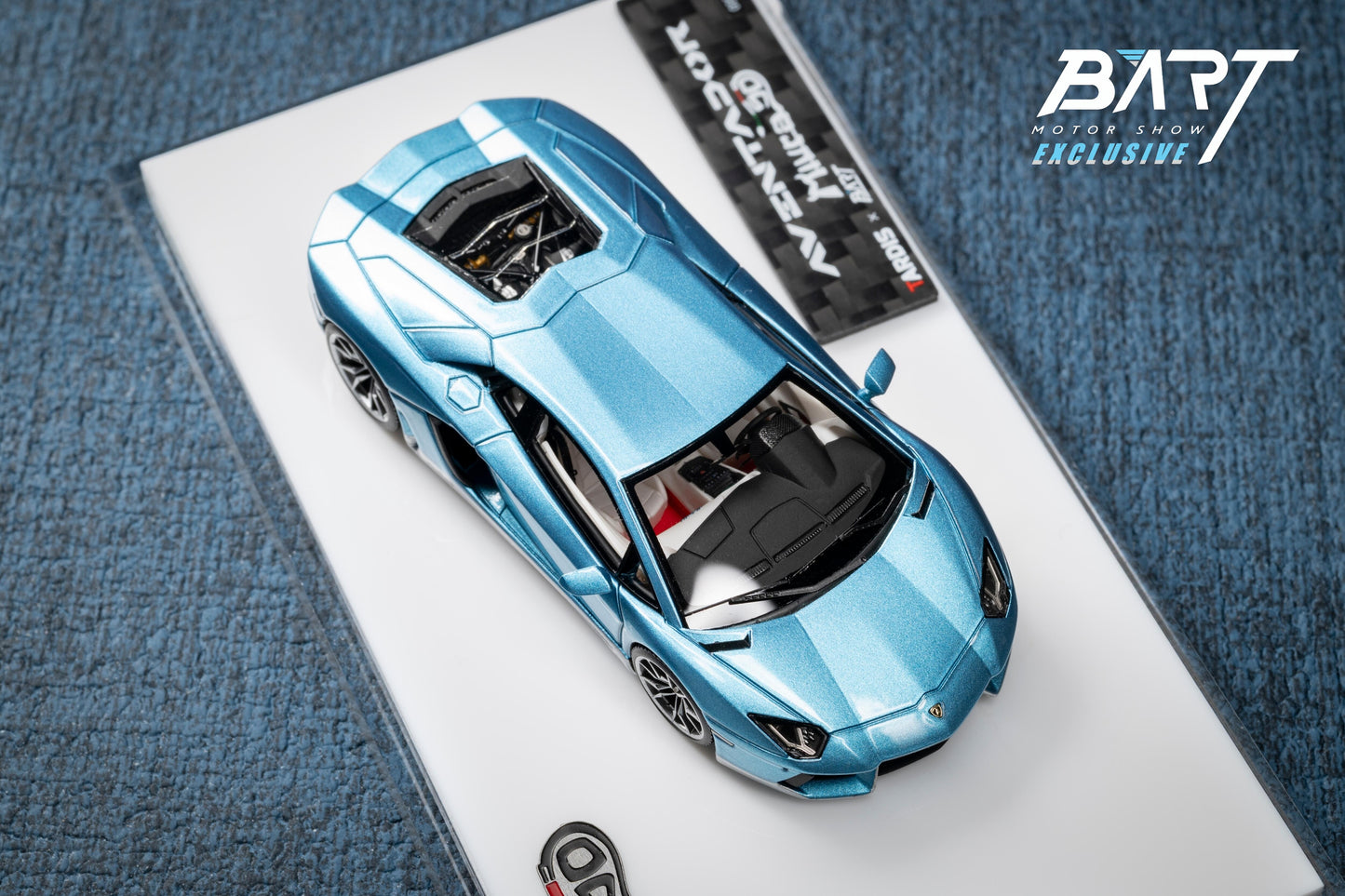 Tardis&Bart Motorshow 1:64 AVENTADOR LP700-4 Diecast Model Car Resin Limited edition