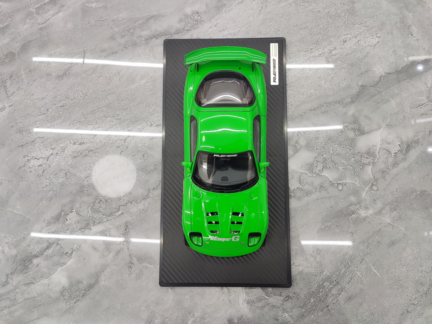IG Mazda RX7 Mazda FEED FD3S simulation resin car model gift collection display piece 1:18