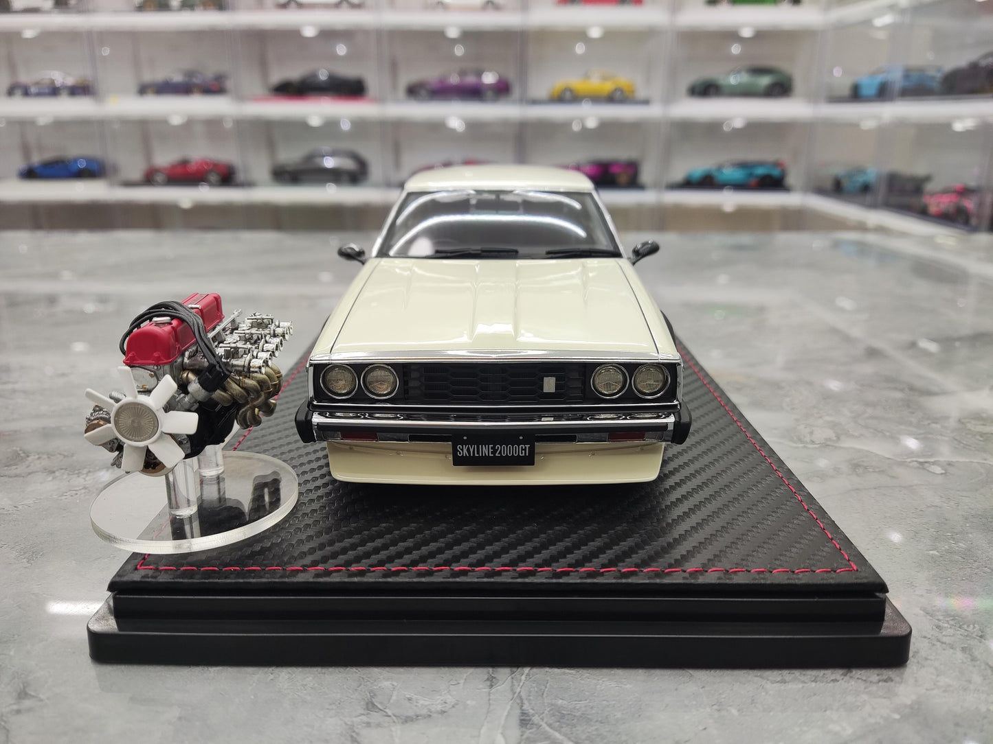 IG Nissan Skyline 2000 GTES C210 1:18 resin car model simulation