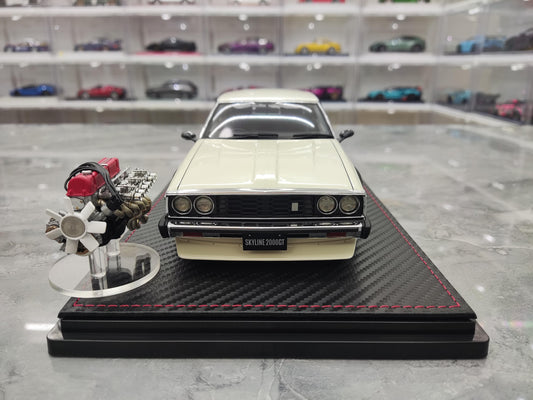 IG Nissan Skyline 2000 GTES C210 1:18 resin car model simulation
