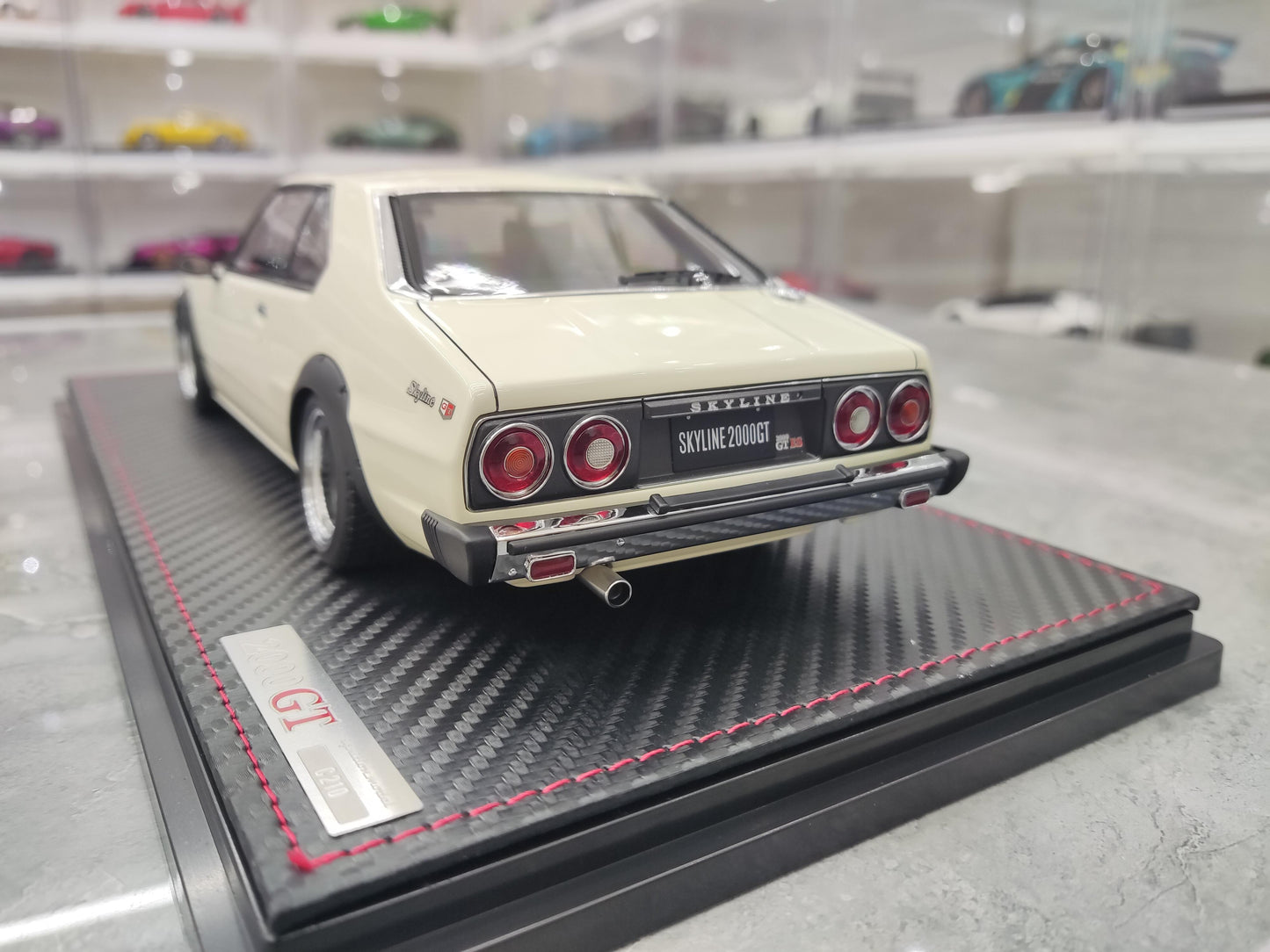 IG Nissan Skyline 2000 GTES C210 1:18 resin car model simulation