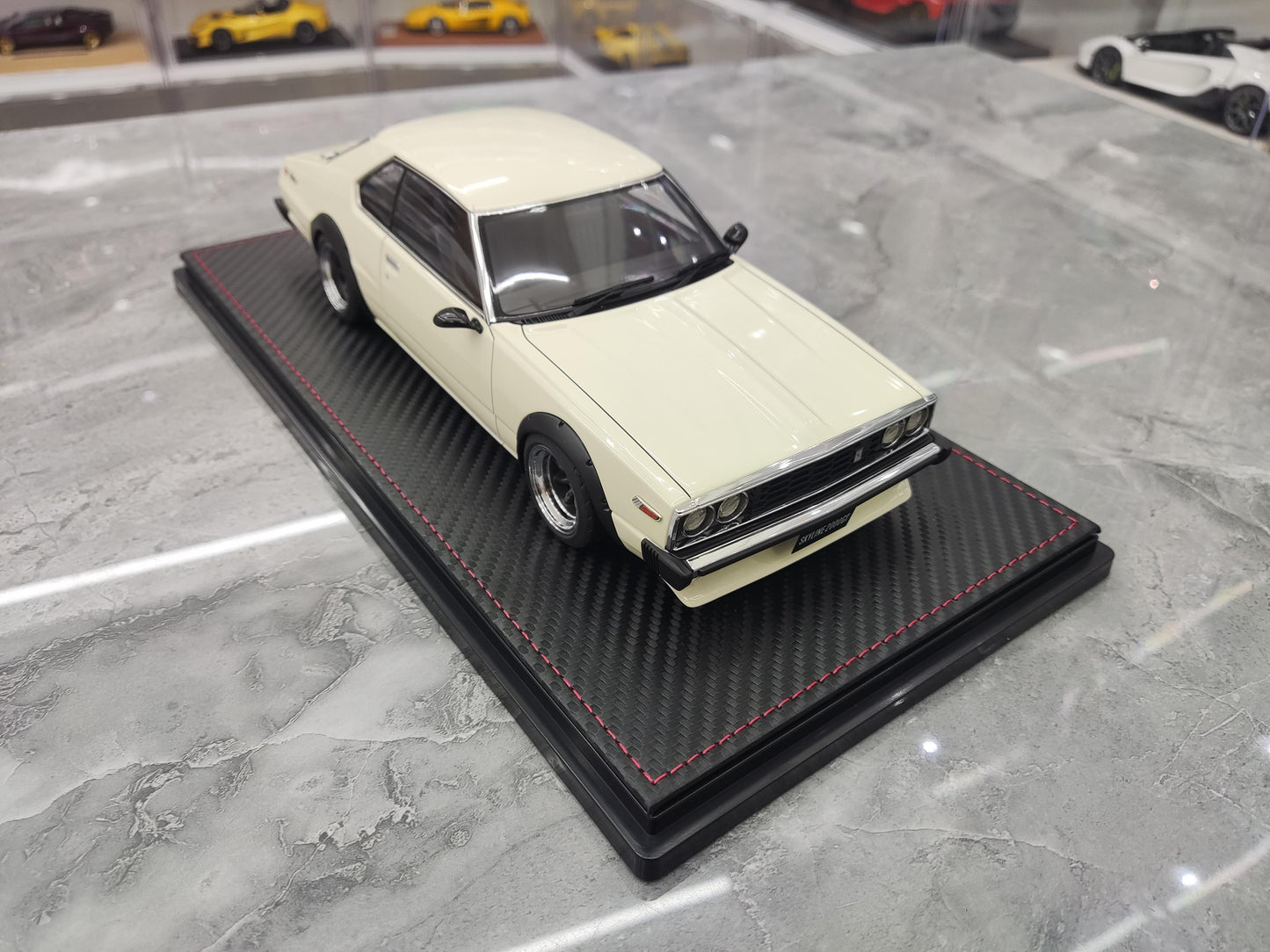 IG Nissan Skyline 2000 GTES C210 1:18 resin car model simulation