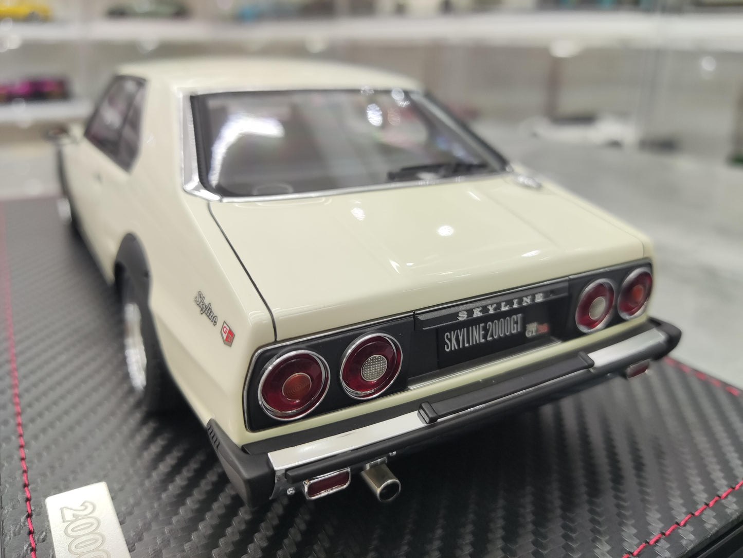 IG Nissan Skyline 2000 GTES C210 1:18 resin car model simulation