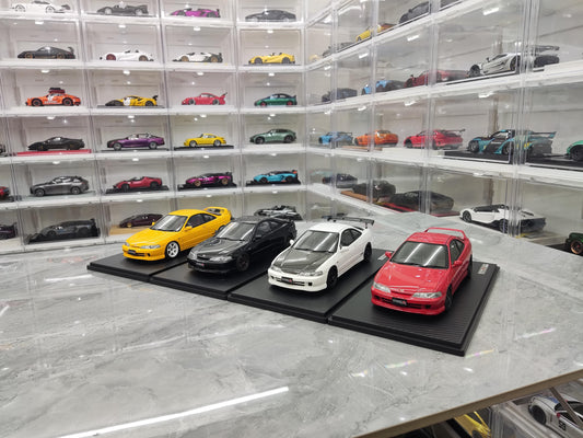 IG 1:18 scale Honda Integra DC2 Type R resin car model for collection and display.