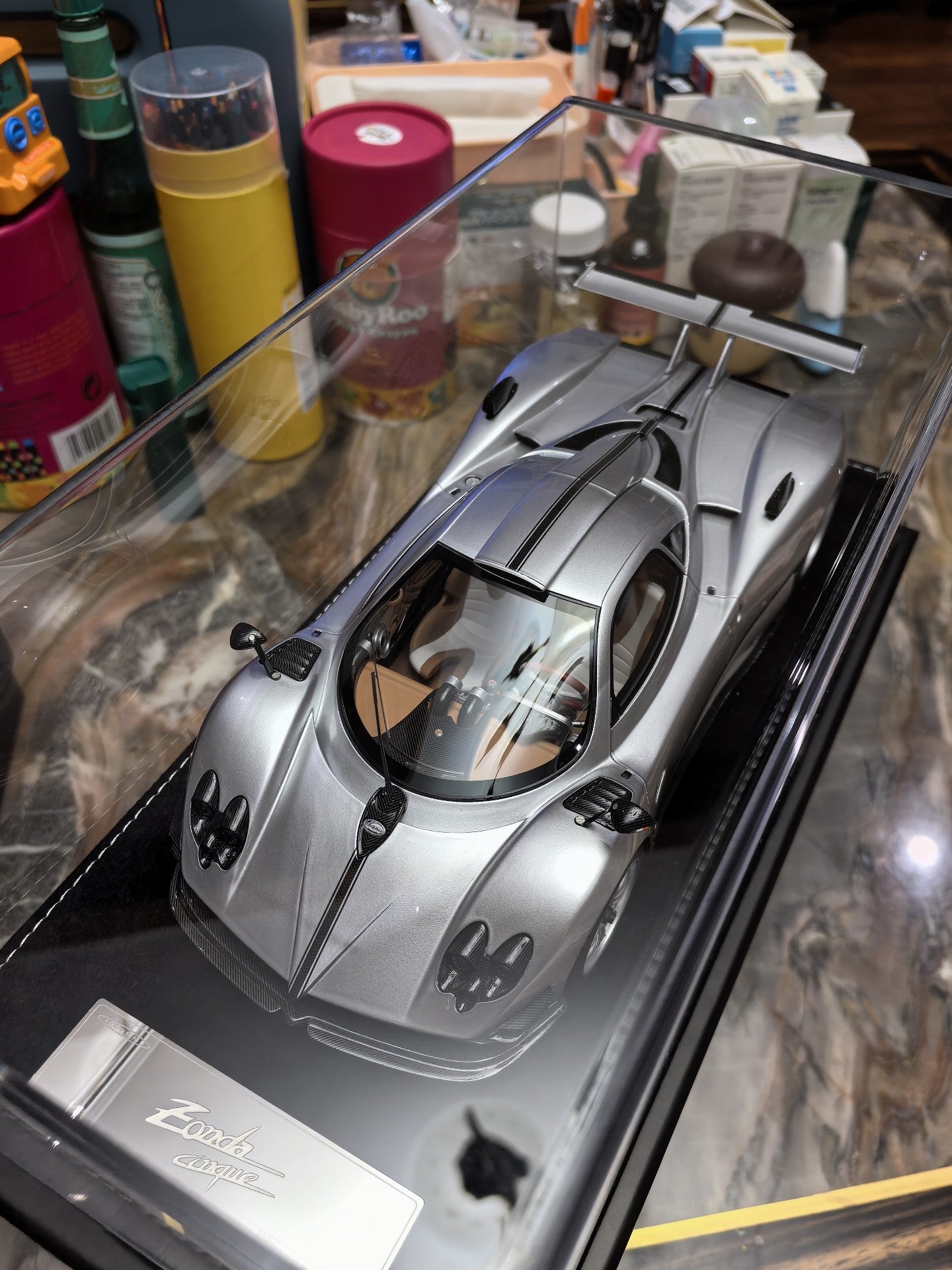HH MODEL 1:18 ZONDA760 Cinque Diecast Model Car Resin Limited edition New product