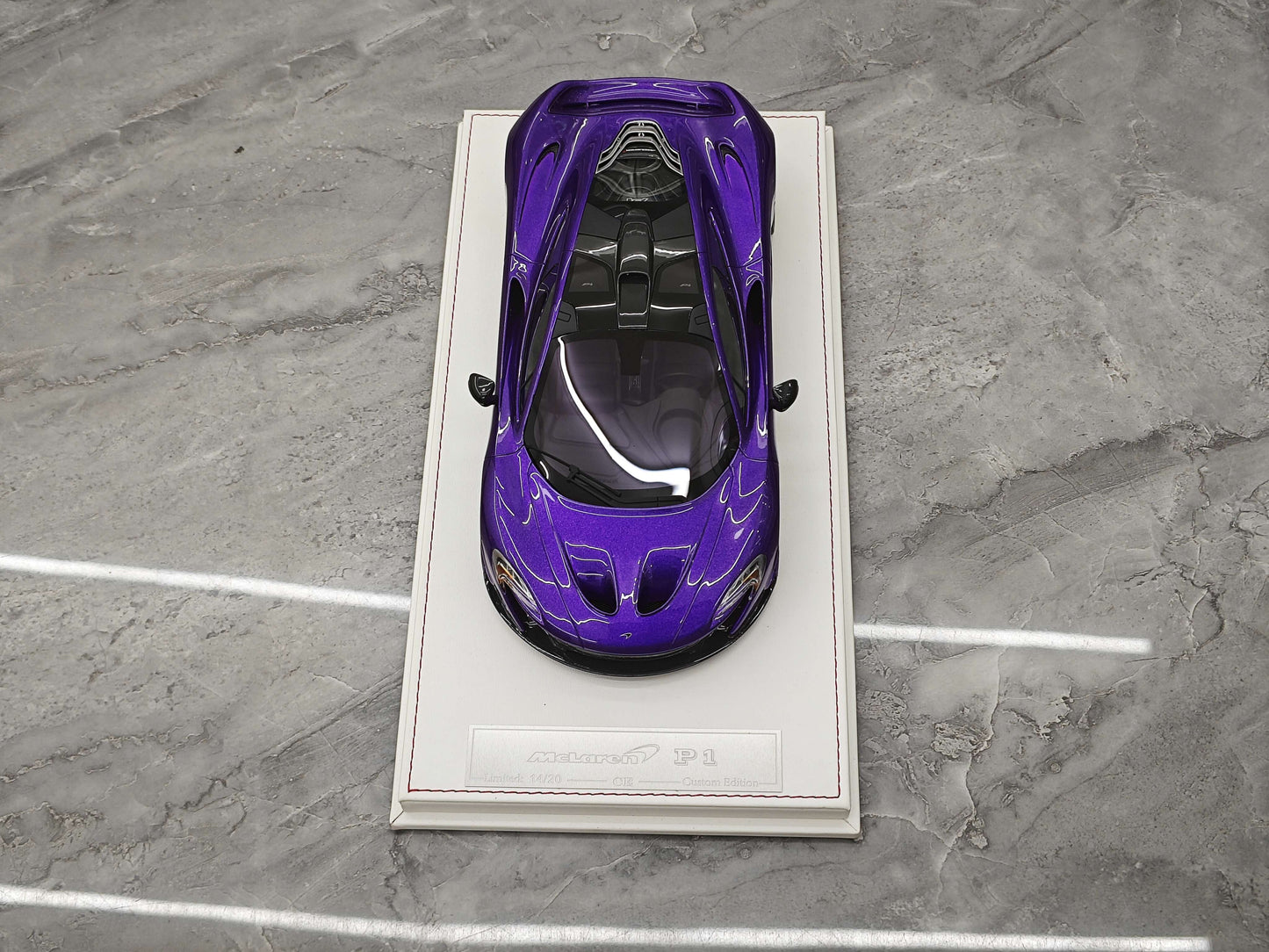 CE Mclaren P1 Limited Edition Resin Model Car 1:18 Collection Display Piece Supercar