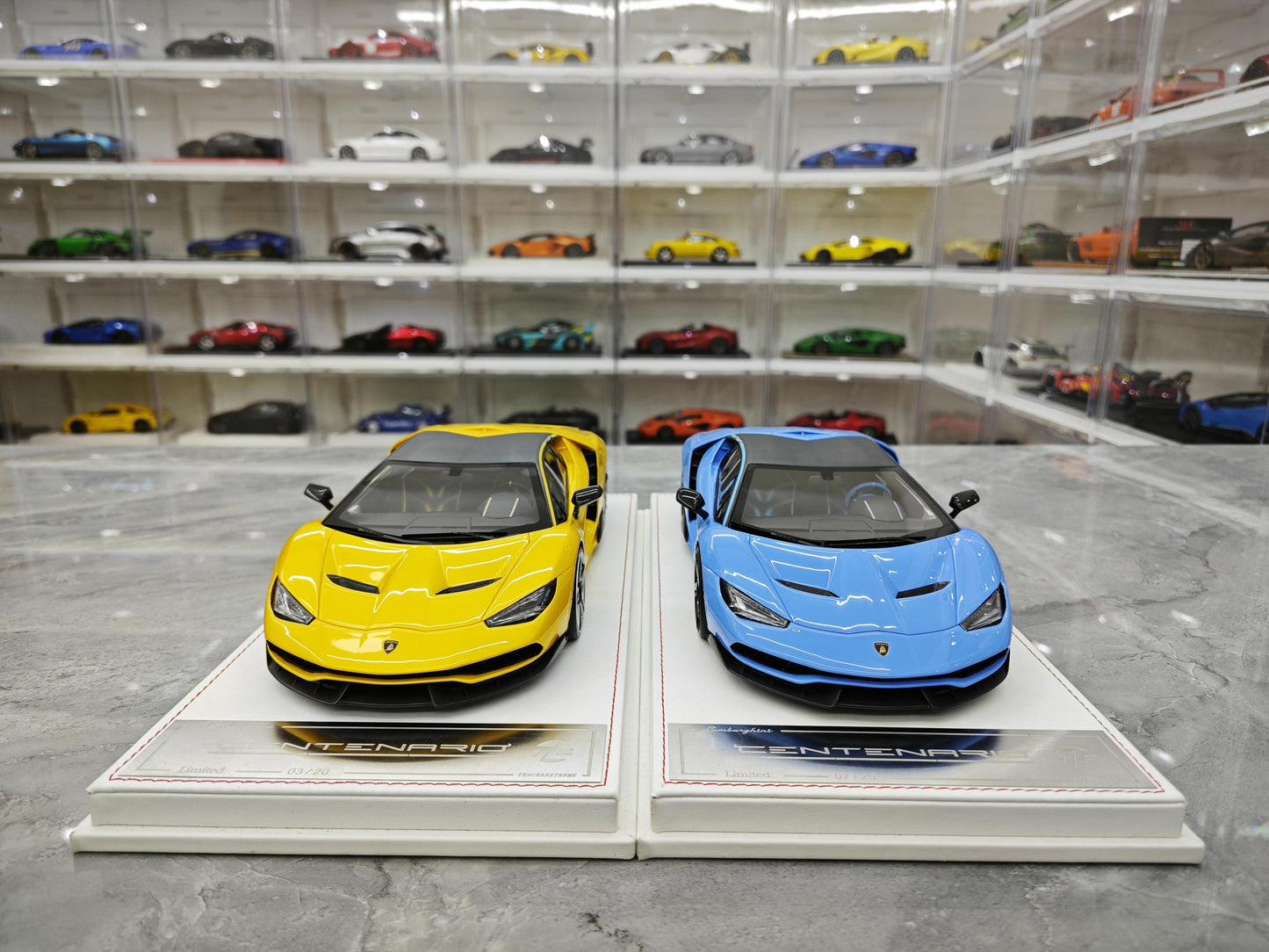 TE Lamborghini LP770-4 Centenario Limited Edition Resin Model Car 1:18 Collection