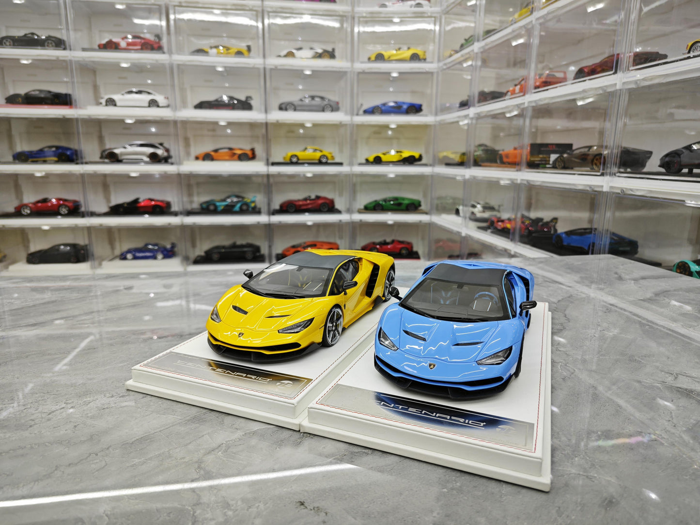TE Lamborghini LP770-4 Centenario Limited Edition Resin Model Car 1:18 Collection
