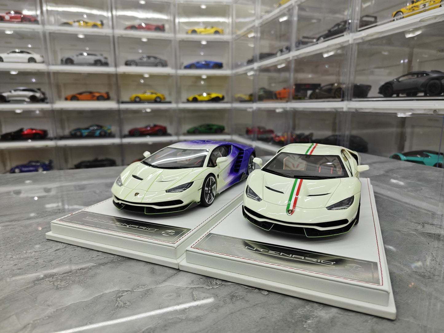 TE Lamborghini LP770-4 Centenario Limited Edition Resin Model Car 1:18 Display Piece