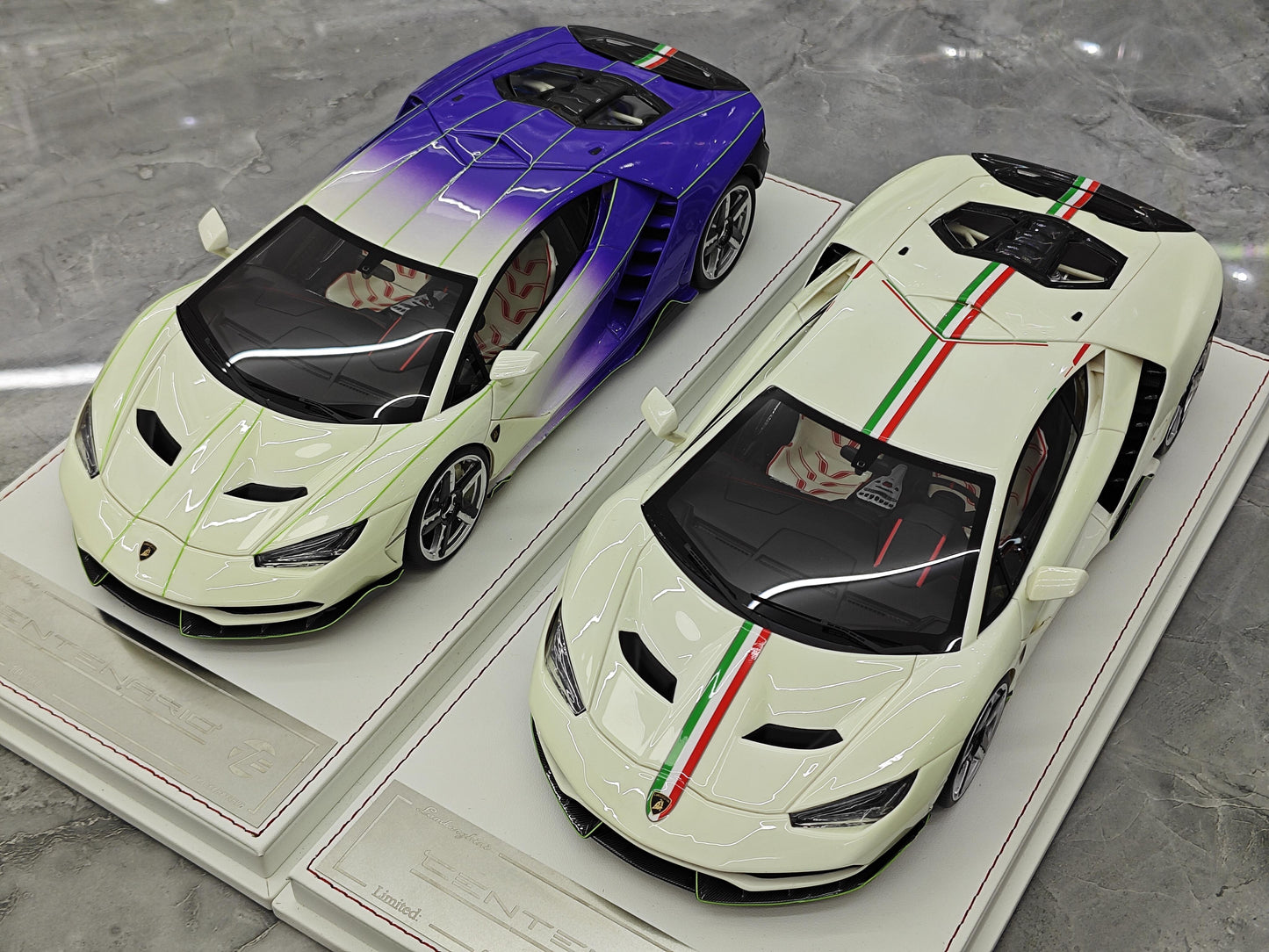 TE Lamborghini LP770-4 Centenario Limited Edition Resin Model Car 1:18 Display Piece