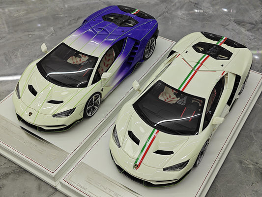 TE Lamborghini LP770-4 Centenario Limited Edition Resin Model Car 1:18 Display Piece