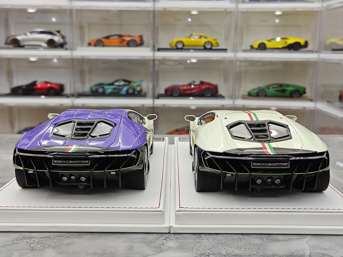 TE Lamborghini LP770-4 Centenario Limited Edition Resin Model Car 1:18 Display Piece