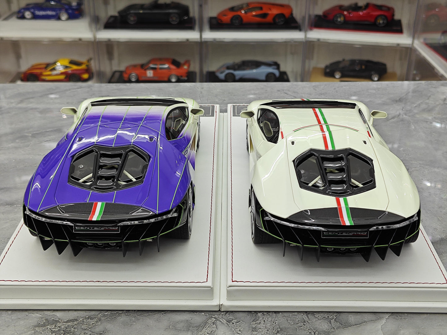 TE Lamborghini LP770-4 Centenario Limited Edition Resin Model Car 1:18 Display Piece