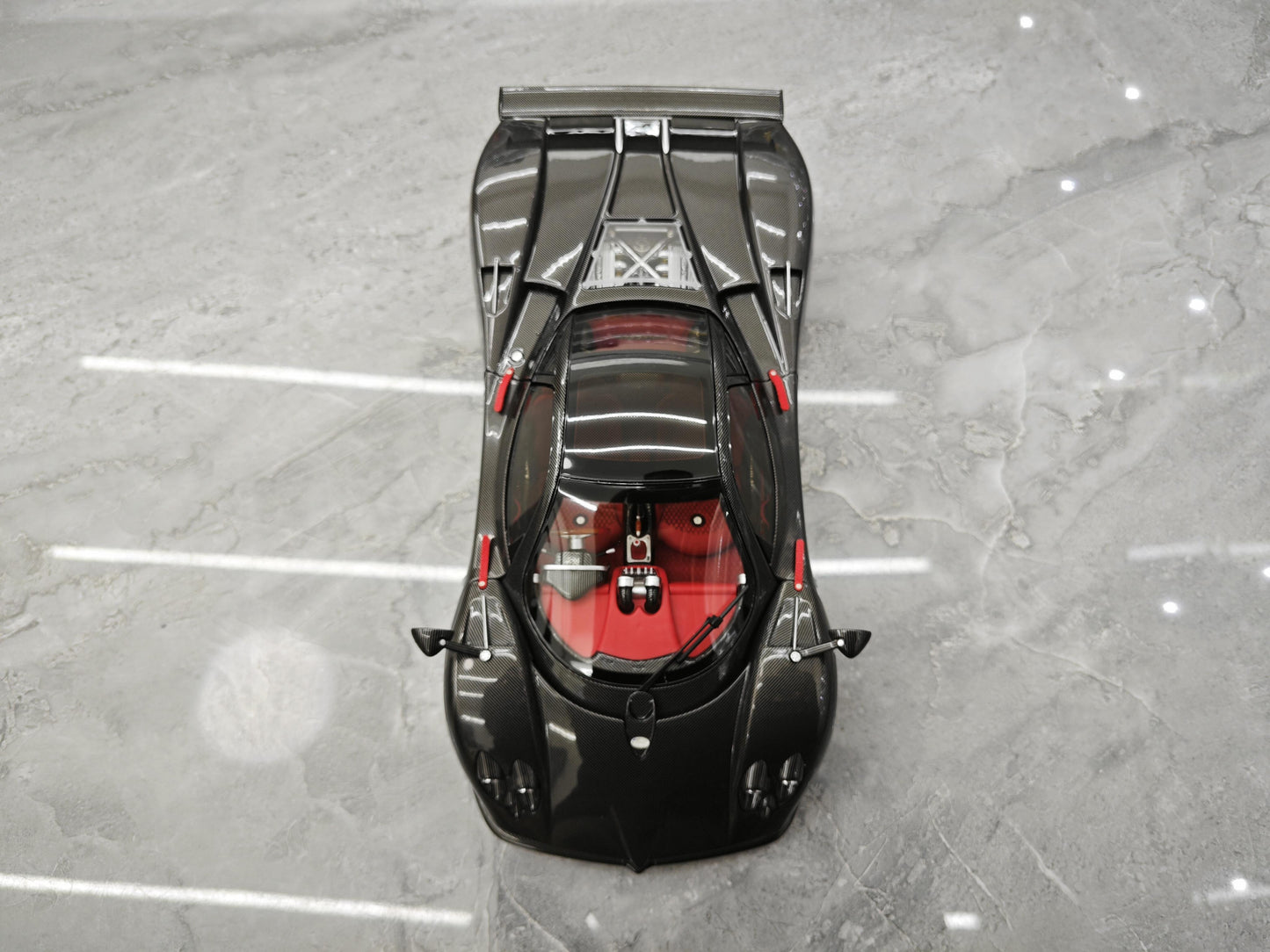 Almost Real Pagani Zonda Cinque 1:18 alloy metal car model simulation