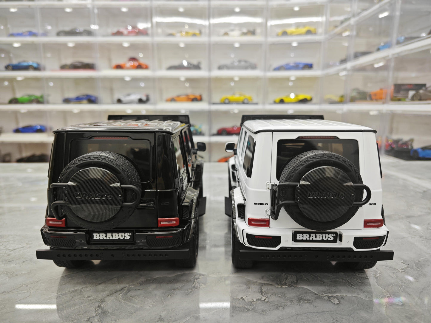 AR 2023 Mercedes-Benz G63 Brabus 800 4X4 alloy metal car model 1:18 limited