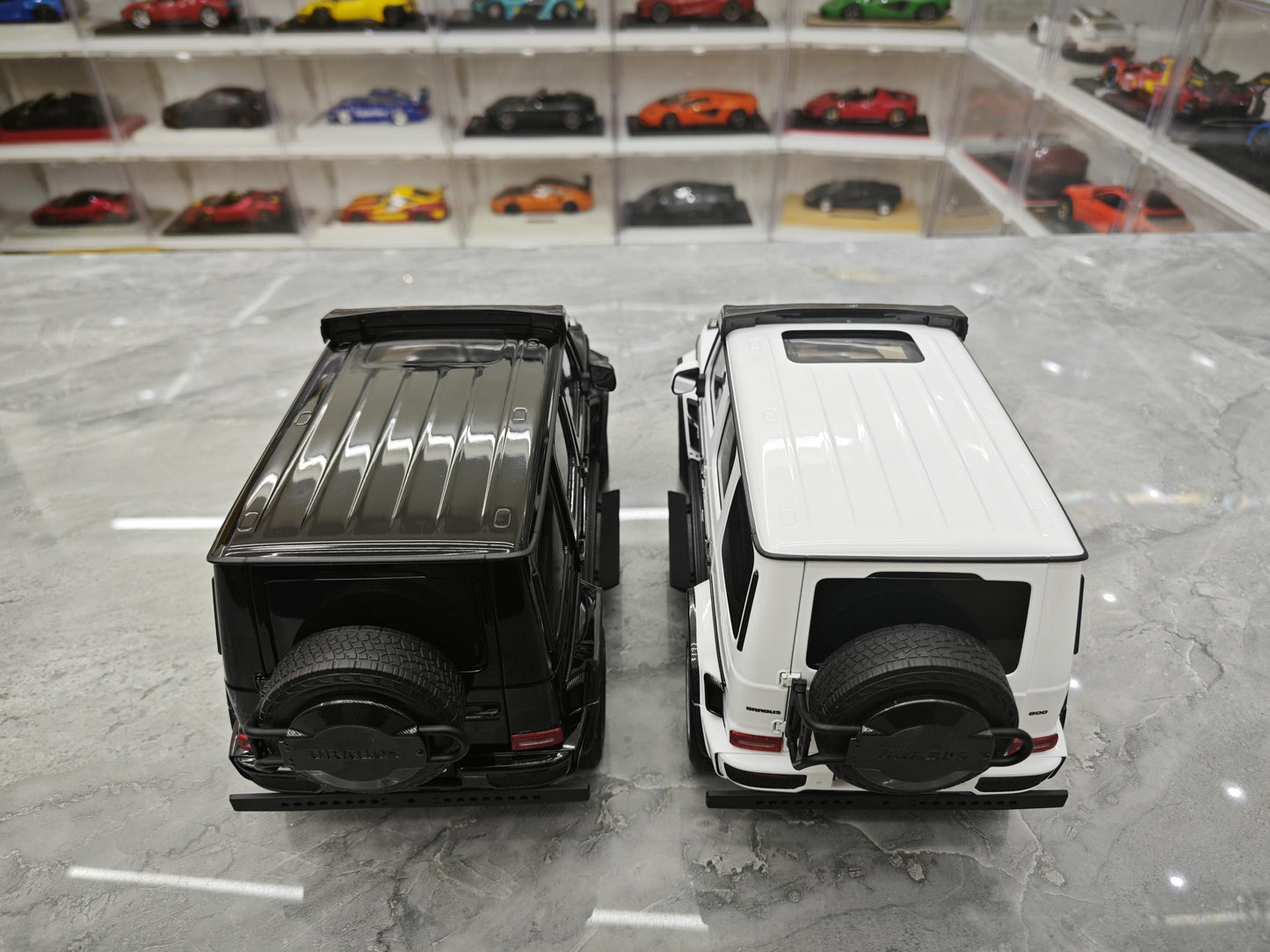 AR 2023 Mercedes-Benz G63 Brabus 800 4X4 alloy metal car model 1:18 limited
