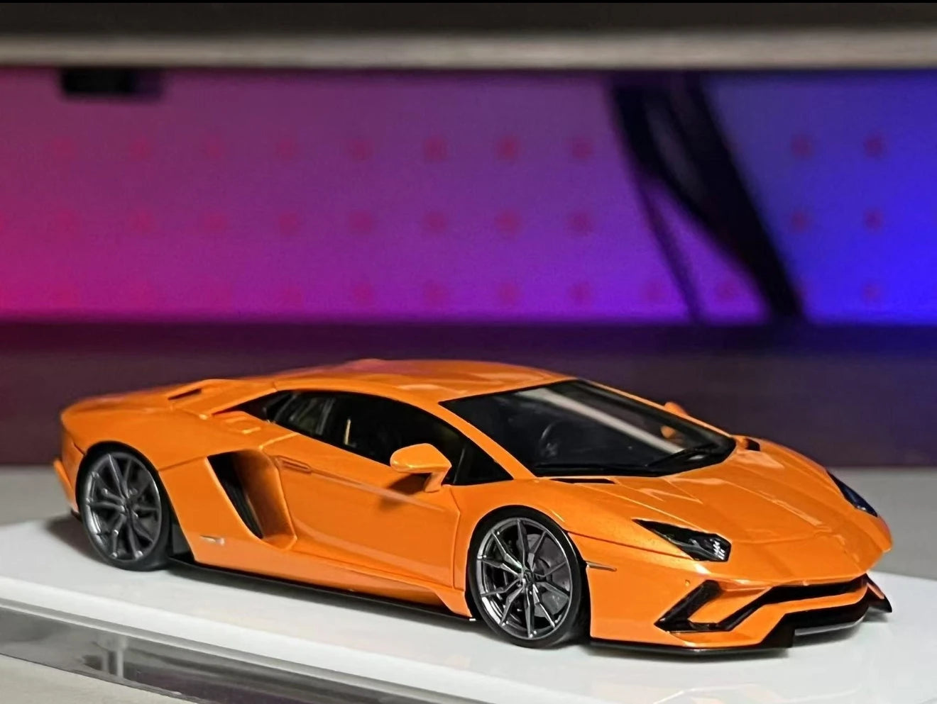 GW God Wealth 1:64 Aventador lp740 Diecast Model Car Resin Limited edition