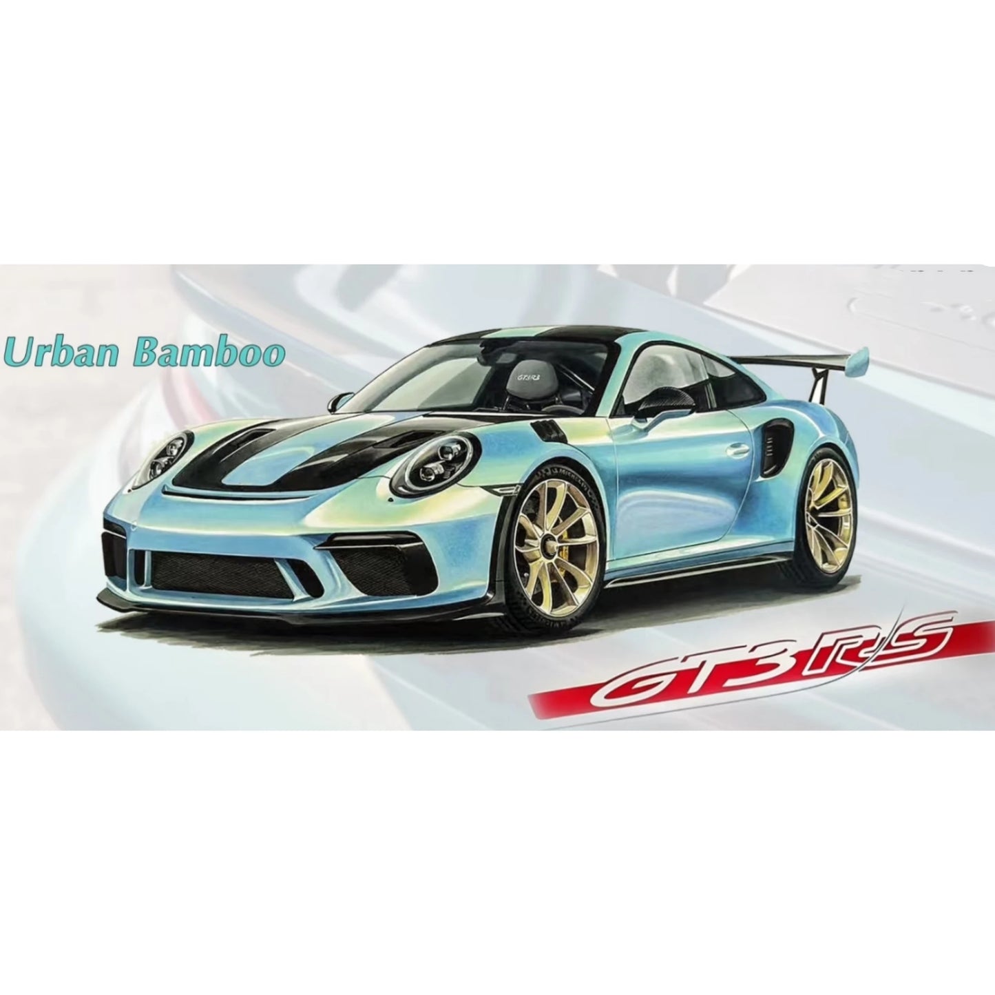 CL Cars Lounge 1:64 911 GT3RS Diecast Model Car Resin Limited edition Collection