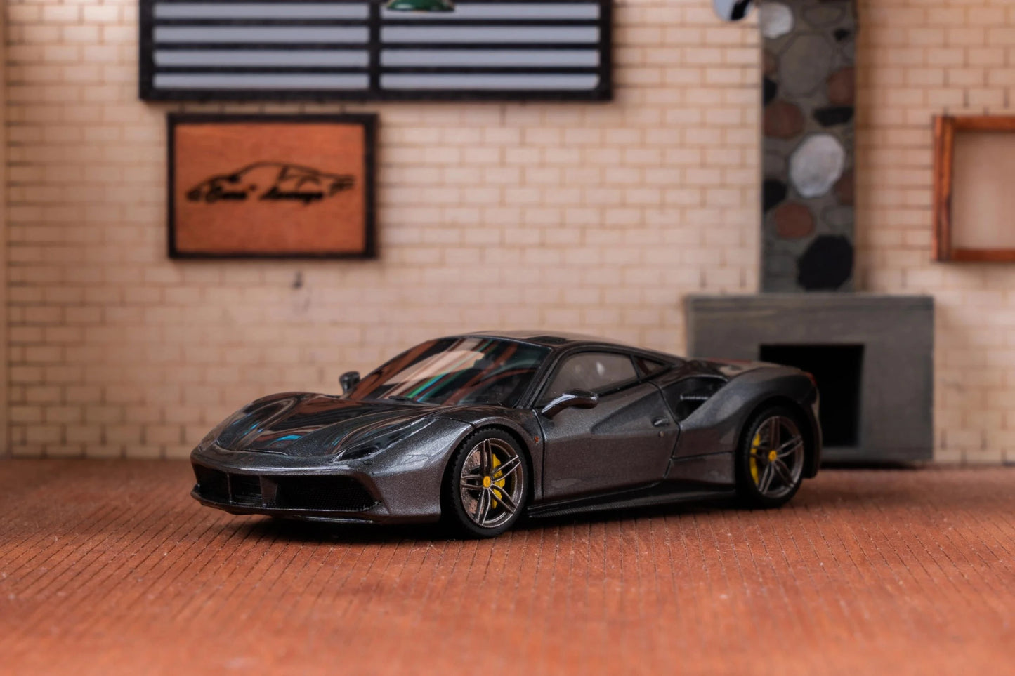 CL Cars Lounge 1:64 488GTB Diecast Model Car Resin Limited edition Collection