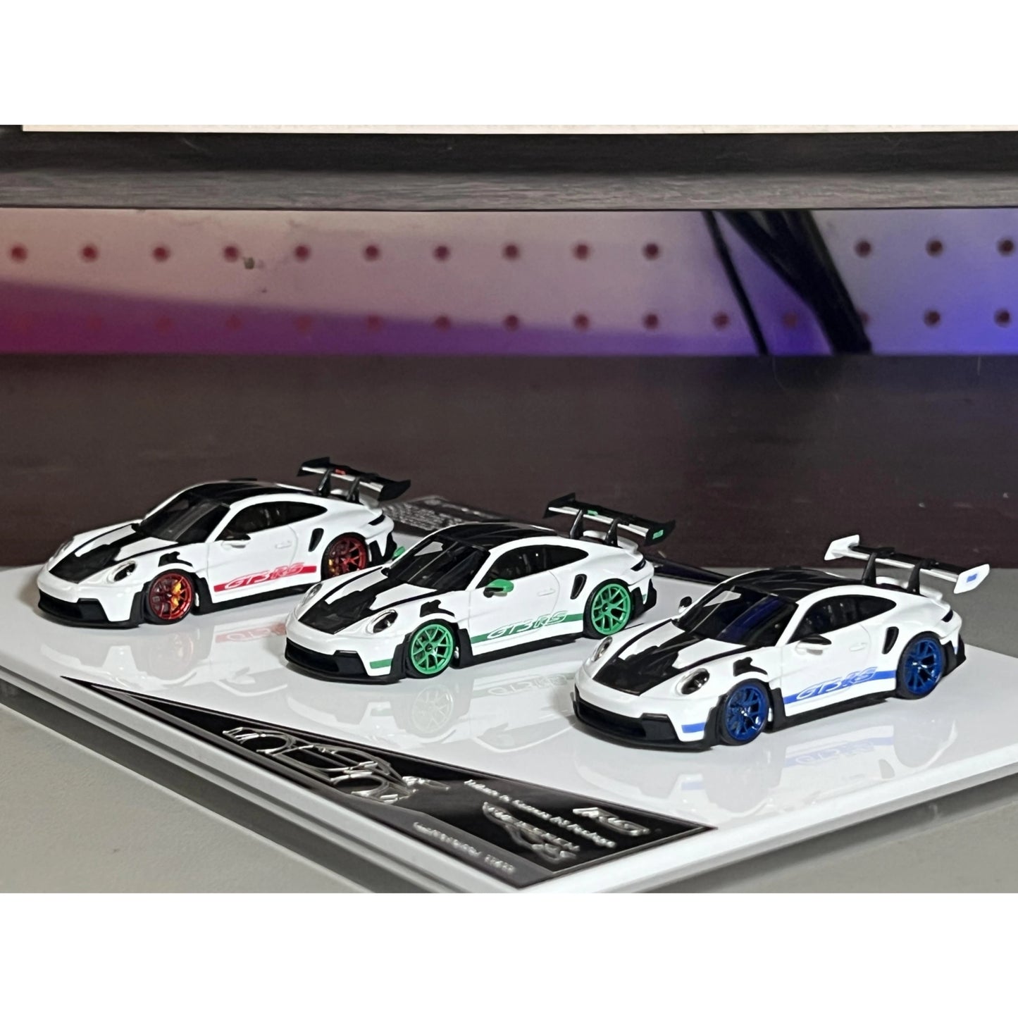Fuelme 1:64 911 992 gt3rs Diecast Model Car Resin Limited edition