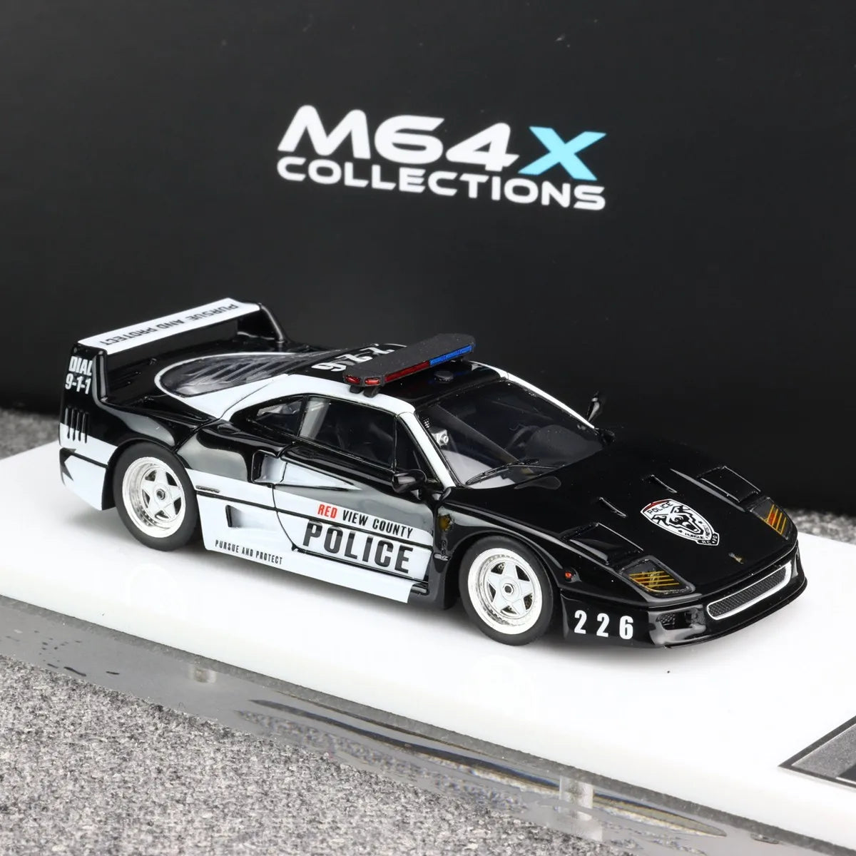 SCM MY64 1:64 F40 RCPD Diecast Model Car Limited edition Collectible Hobbies Gifts