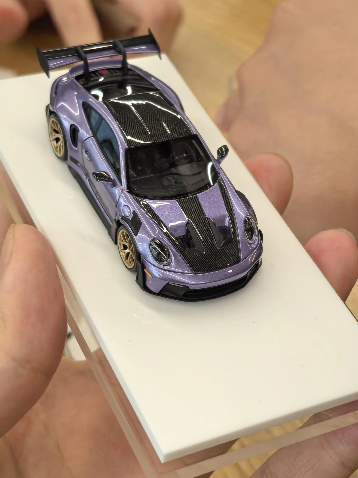 Fuelme 1:64 911 992 gt3rs Diecast Model Car Resin Limited edition