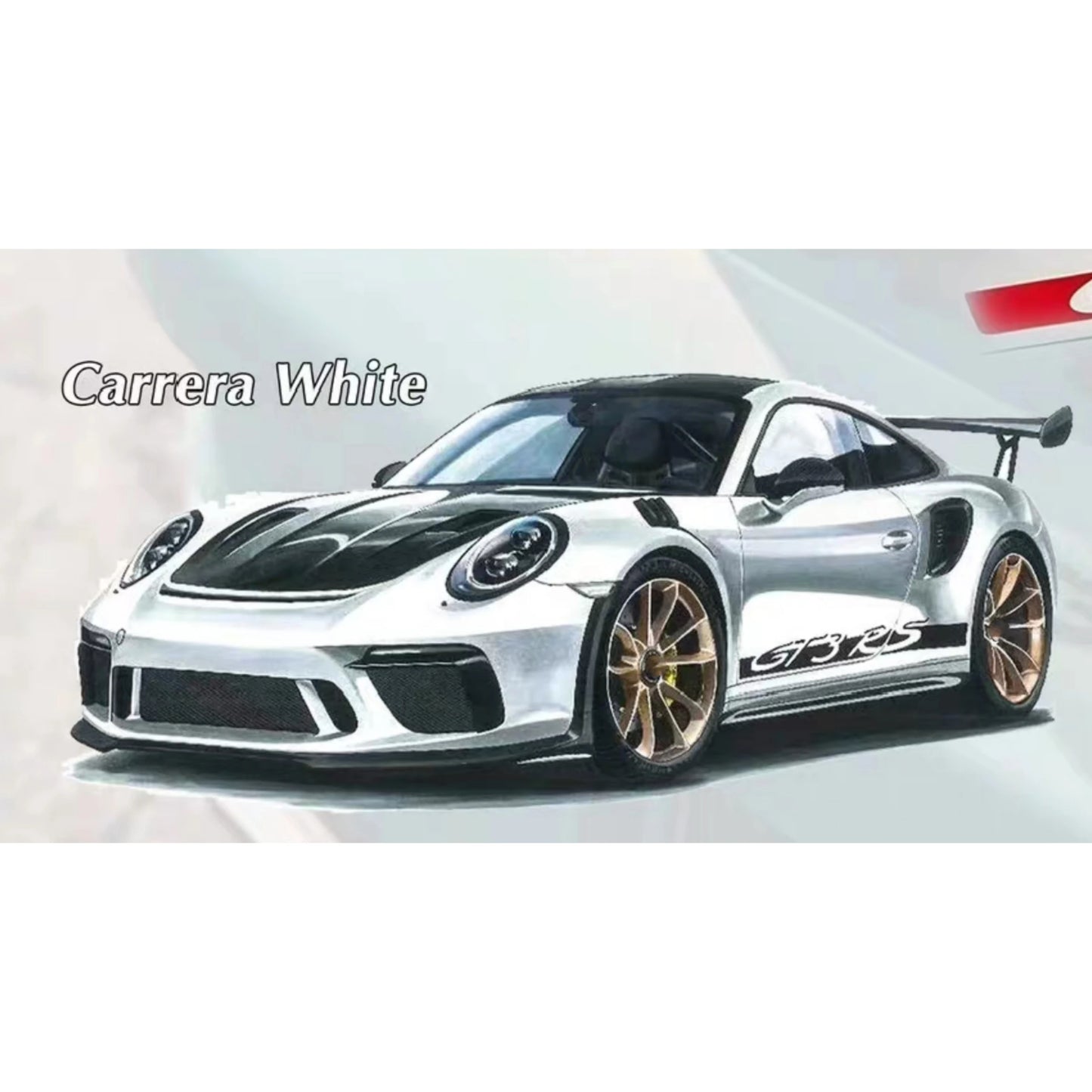 CL Cars Lounge 1:64 911 GT3RS Diecast Model Car Resin Limited edition Collection