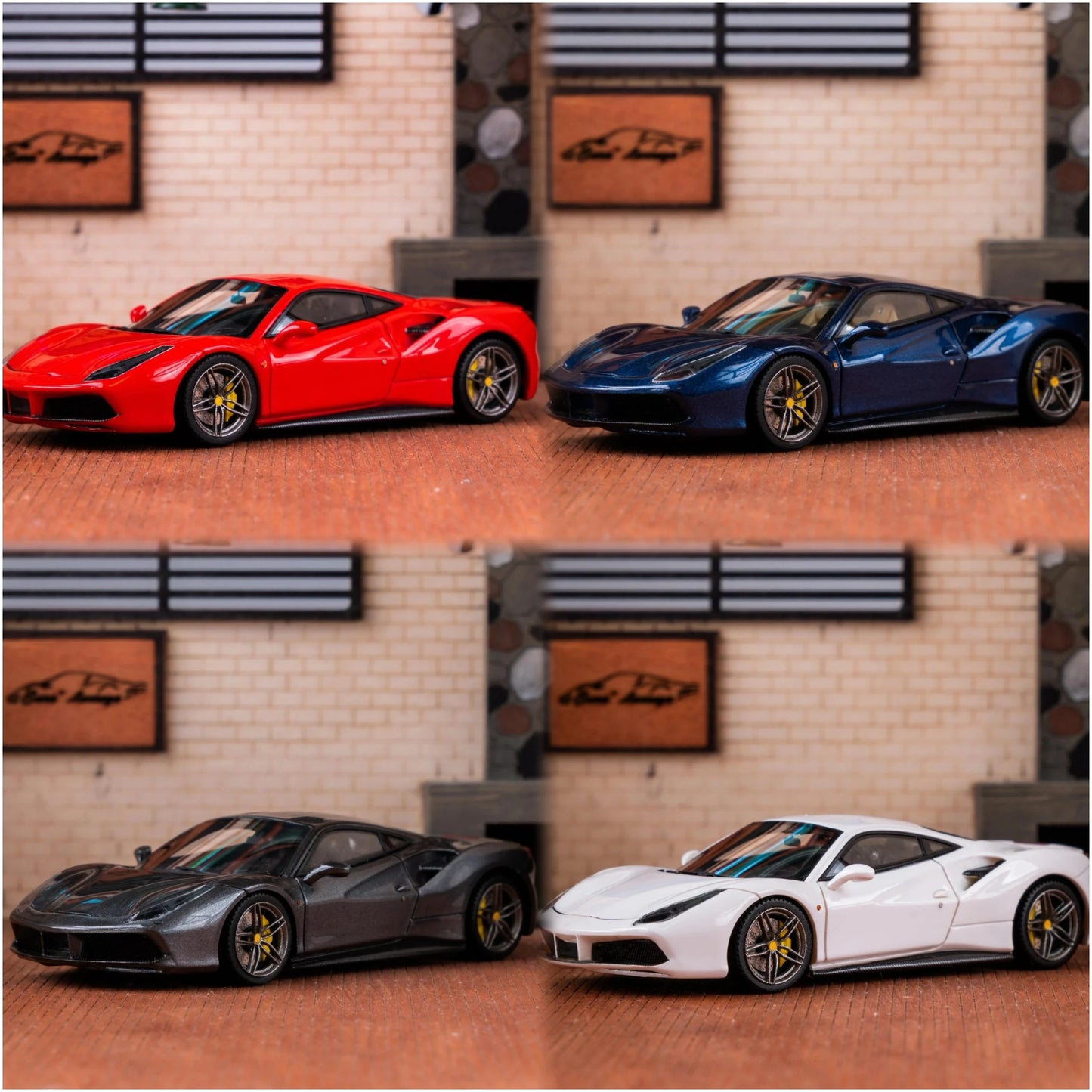 CL Cars Lounge 1:64 488GTB Diecast Model Car Resin Limited edition Collection