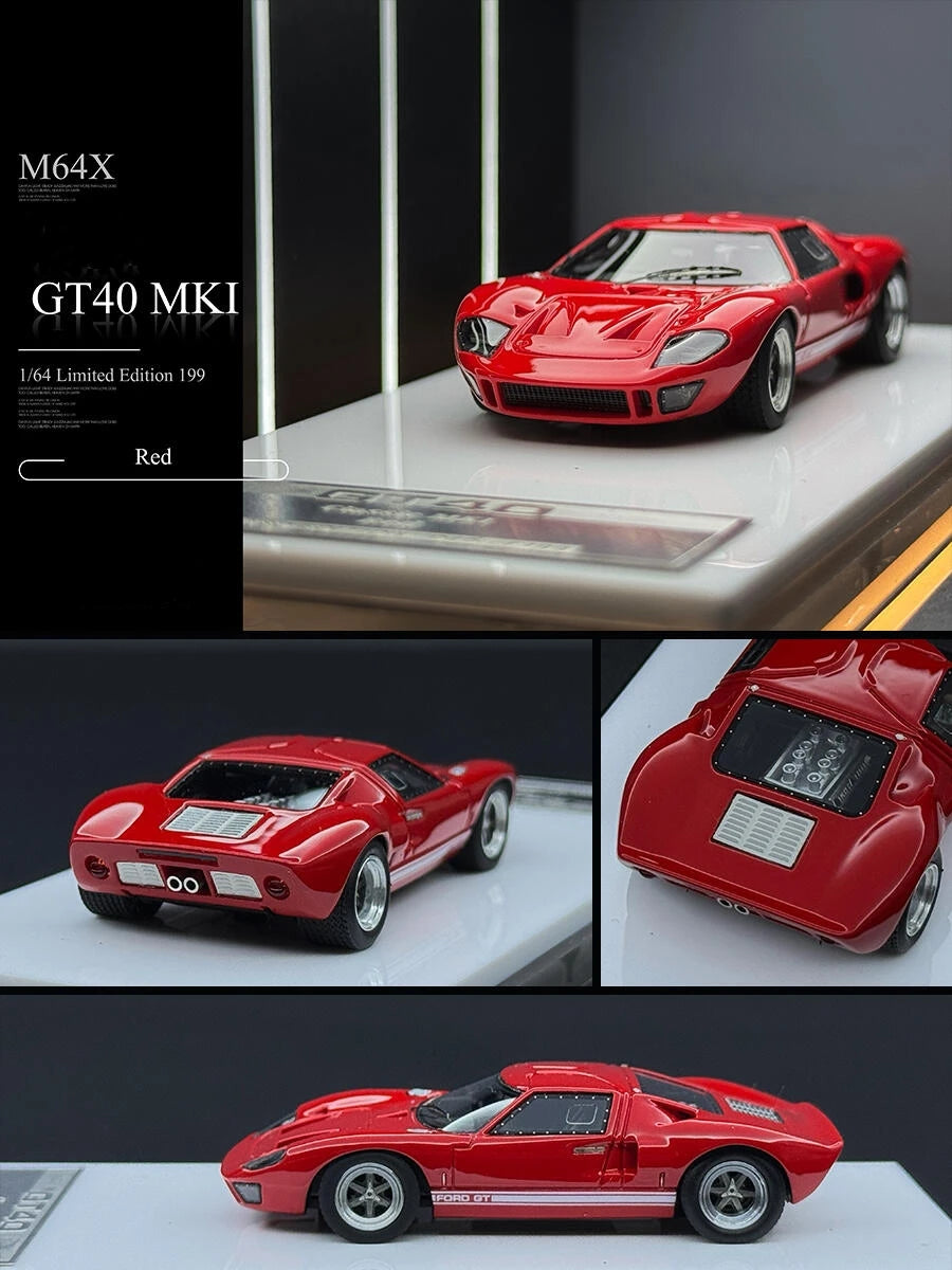 SCM MY64 1:64 GT40 Le Mans winner Diecast Model Car Resin Limited edition