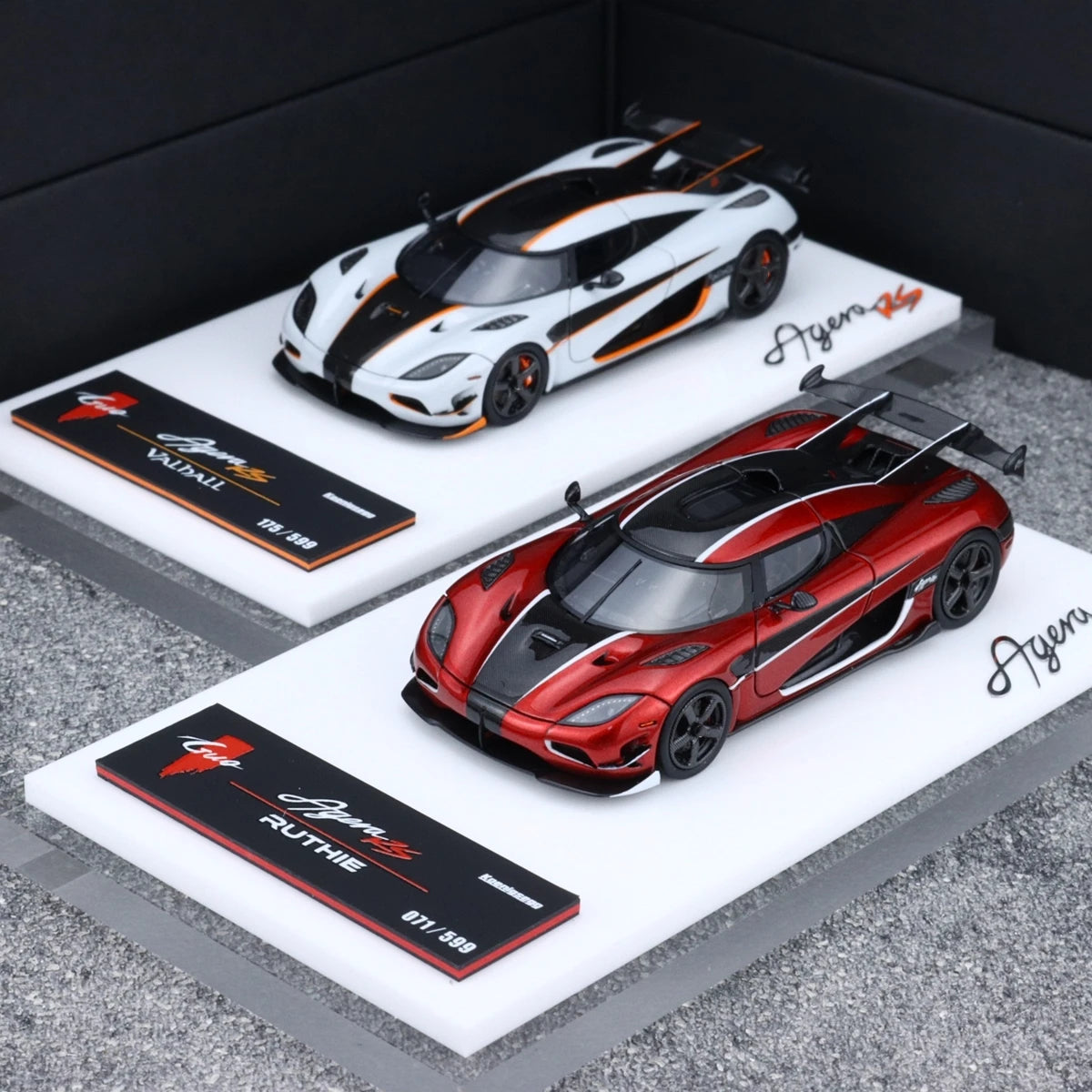 Tardis New product 1:64 Agera RS Diecast Model Car Resin Limited edition