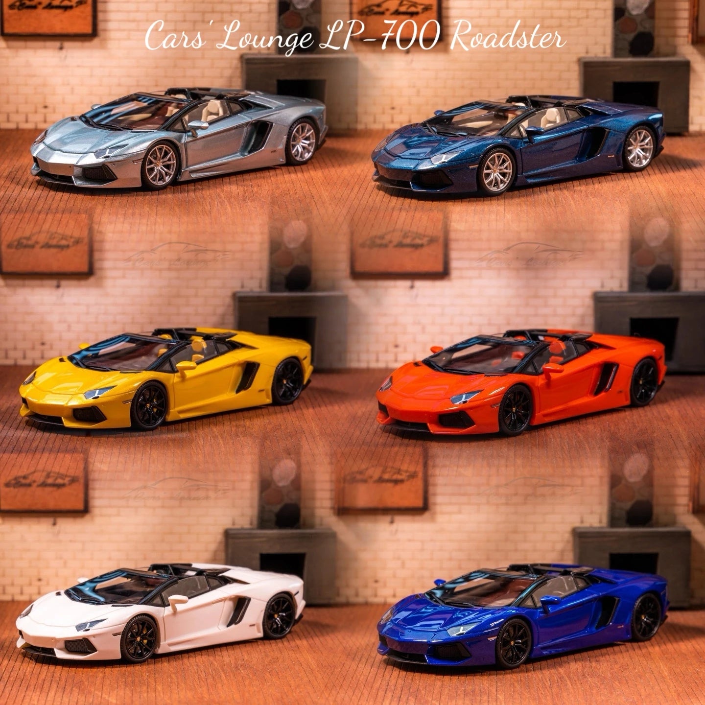 CL Cars Lounge 1:64 LP-700 Roadster 2025New productDiecast Model Car Resin Limited edition Collection