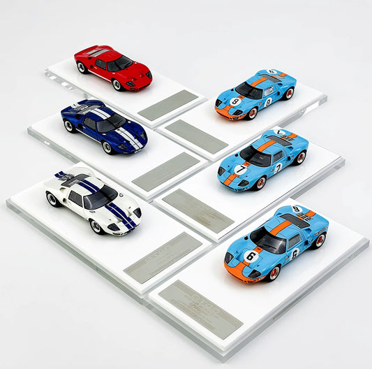 SCM MY64 1:64 GT40 Le Mans winner Diecast Model Car Resin Limited edition