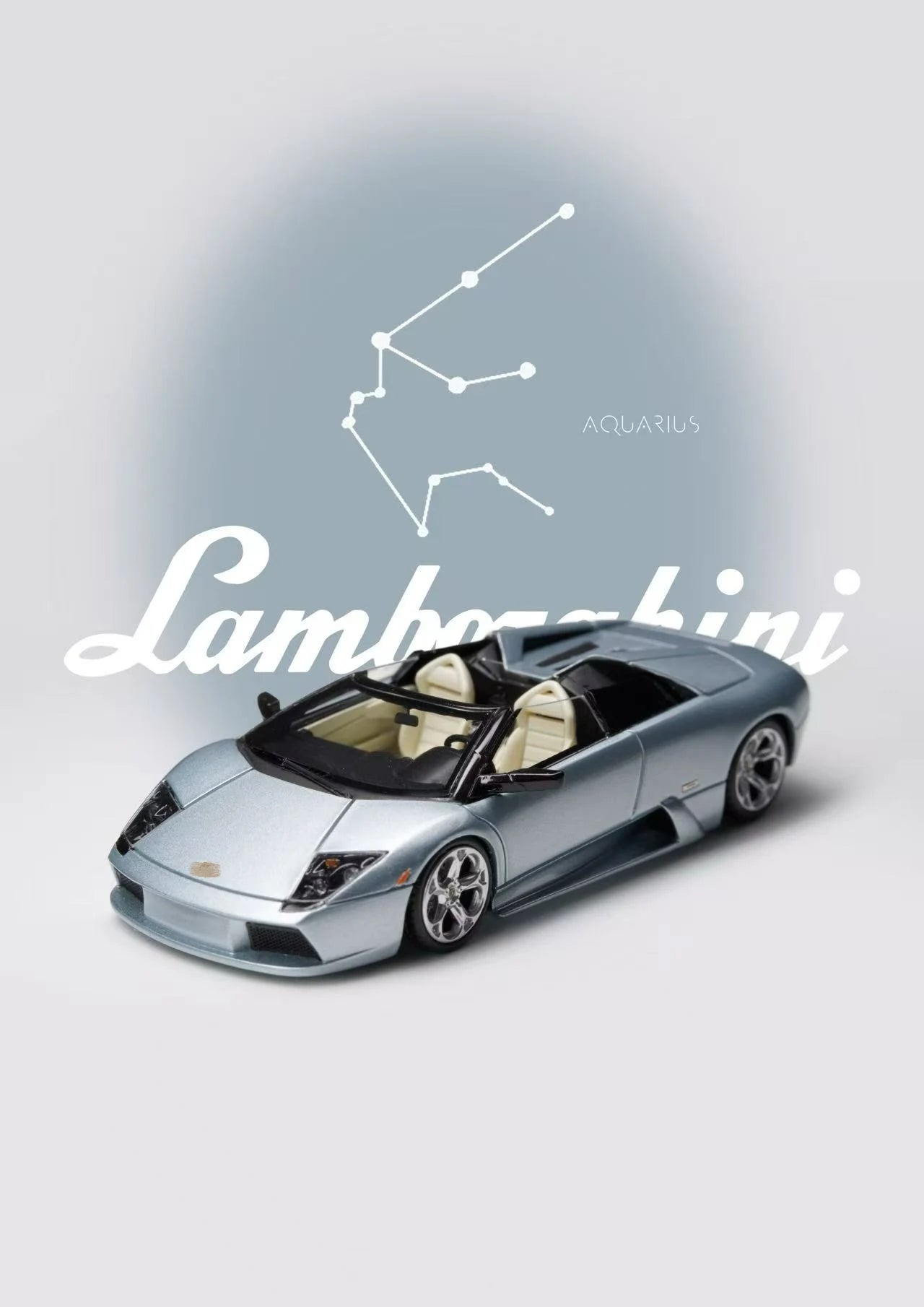 CL Cars'Lounge 1:64 Murcielago Roadster Diecast Model Car Resin Limited edition