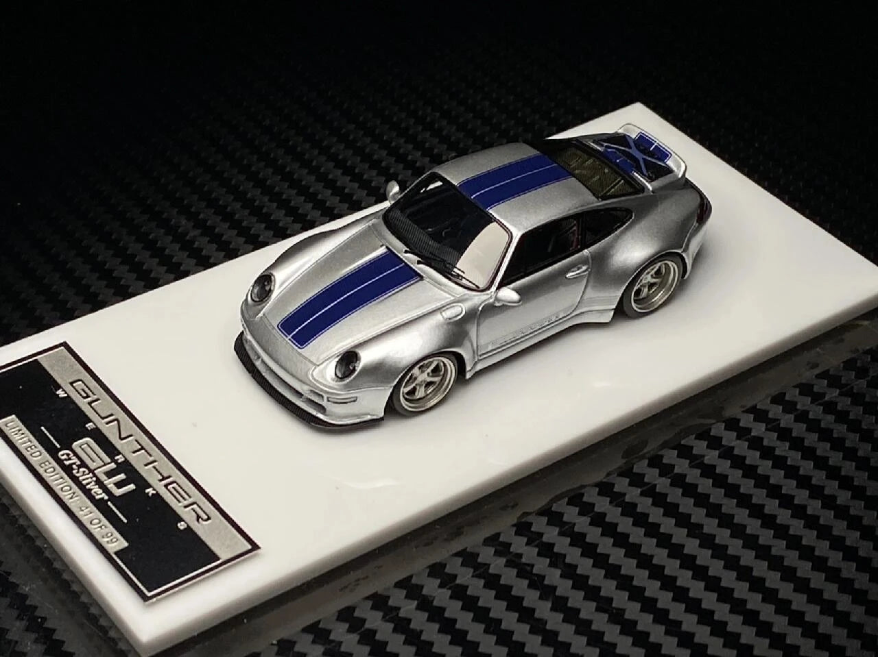 MY64&GW 1:64 Gunther Werks 911 400R Diecast Model Car Resin Limited edition